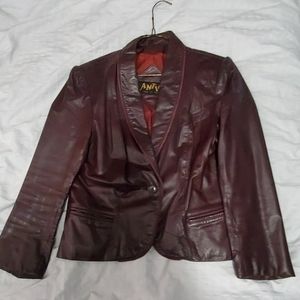 Vintage leather jacket